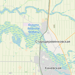 Каневская на карте. Средний Челбас карта. Пруд Каневской Краснодарский край на карте. Каневскую на карте.