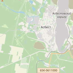 3д карта асбест