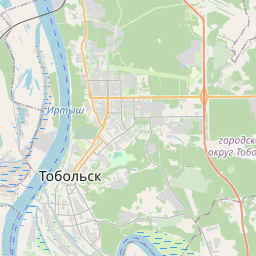 Карта в тобольске