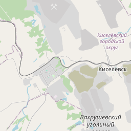 Карта города киселевска