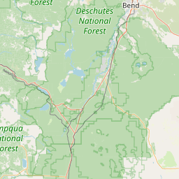 Map for McKenzie River, Oregon, white water, Leaburg Dam to Hayden Bridge