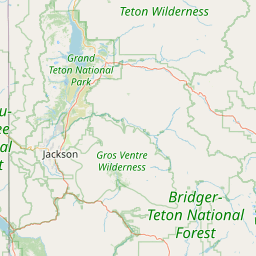 Map for Robinson Creek, Idaho, white water, Yellowstone National Park ...