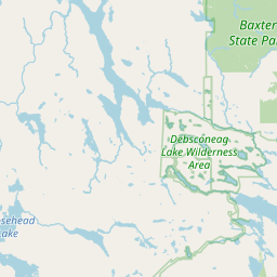 Map for St. Croix Stream, Maine, white water, Howe Brook to Aroostook River